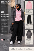 JilNext Women’s Soft Pink Everyday 3-Piece Set